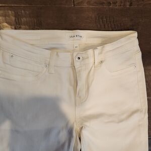 Lila Ryan Off-White Denim Pants